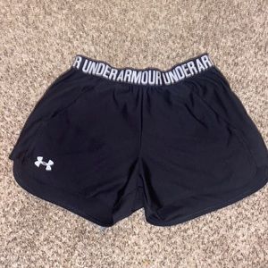black under armour shorts (softer feel )